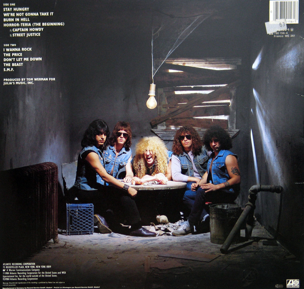 High Resolution Photos of twisted sister stay hungry germany 